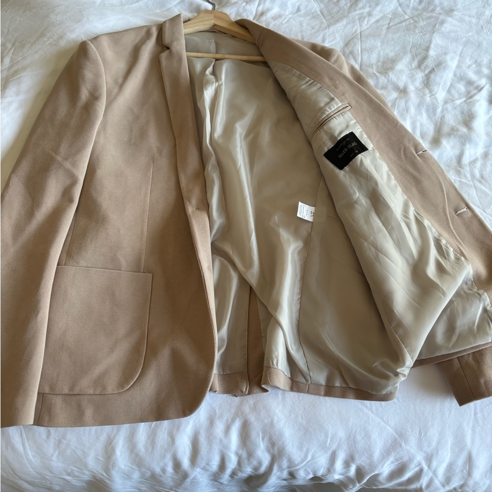 Tan dinner jacket
